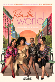 Run the World, women sitting on bench